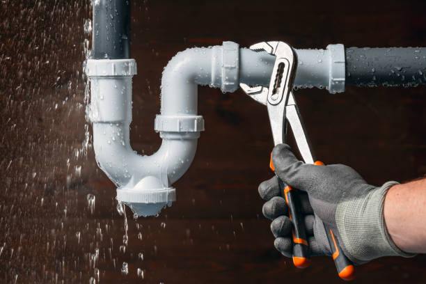 Professional Drain Cleaning technician working in Cherry Valley, IL